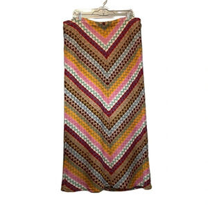 Sam TY Retro Maxi Skirt‎ Size Large (L)